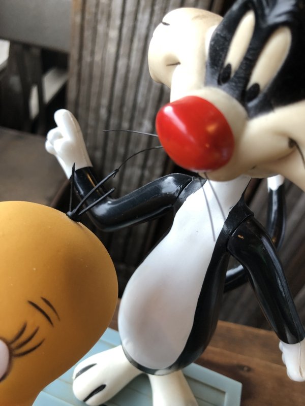 画像7: 60s〜 Vintage R.Dakin Tweety and Sylvester Figure Set w/Bank (A634)