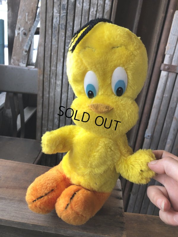 画像7: 70s Vintage Tweety Plush Doll 26cm (A636) 