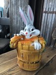 画像1: 70s Vintage Looney Tunes Bugs Bunny Coin Bank (A638) (1)