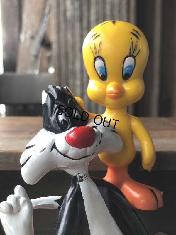 画像6: 70s Vintage R.Dakin Tweety and Sylvester PVC Figure Set (A632)