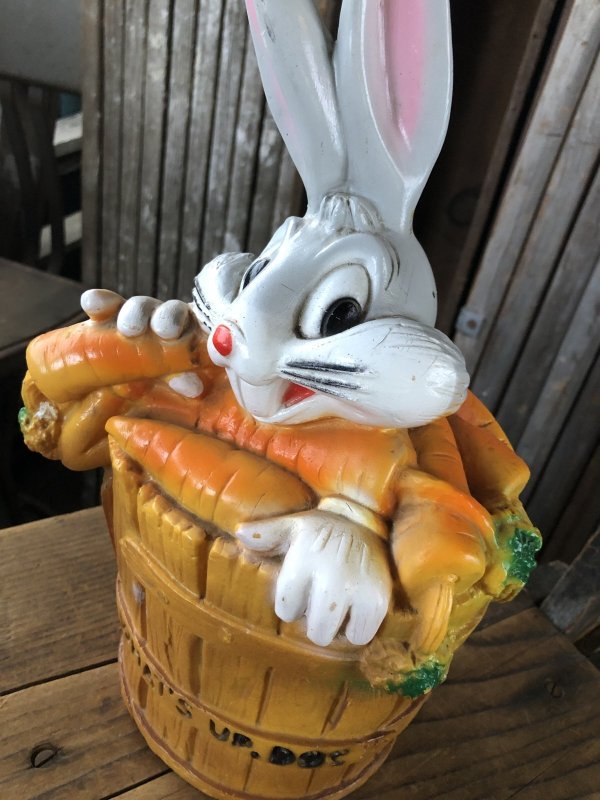 画像5: 70s Vintage Looney Tunes Bugs Bunny Coin Bank (A638)