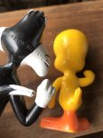 画像7: 70s Vintage R.Dakin Tweety and Sylvester PVC Figure Set (A632) (7)