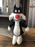 画像1: 70s Vintage Sylvester Plush Doll 20cm (A635)  (1)