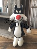 70s Vintage Sylvester Plush Doll 20cm (A635) 