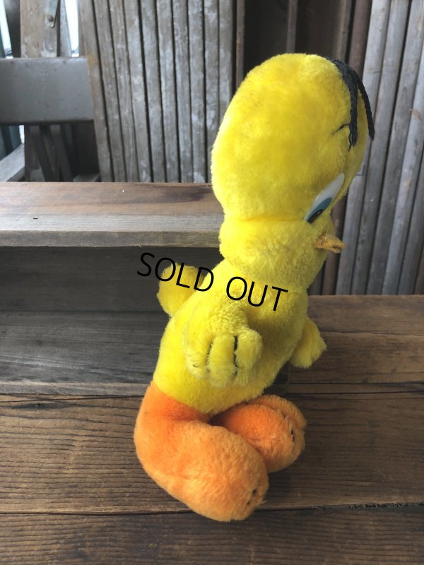 画像2: 70s Vintage Tweety Plush Doll 26cm (A636) 