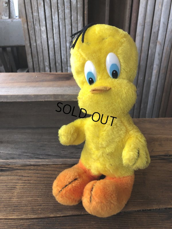 画像1: 70s Vintage Tweety Plush Doll 26cm (A636) 