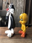 画像4: 70s Vintage R.Dakin Tweety and Sylvester PVC Figure Set (A632) (4)