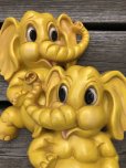 画像9: 70s Vintage Homco Yellow Elephant Wall Plaques (A642) (9)
