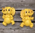 画像10: 70s Vintage Homco Yellow Elephant Wall Plaques (A642) (10)