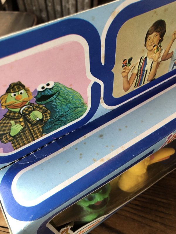 画像15: 70s Vintage Vicma Spain Sesame Street Finger Puppet (A643)