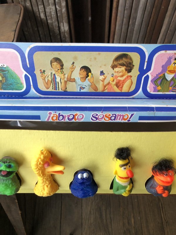 画像20: 70s Vintage Vicma Spain Sesame Street Finger Puppet (A643)