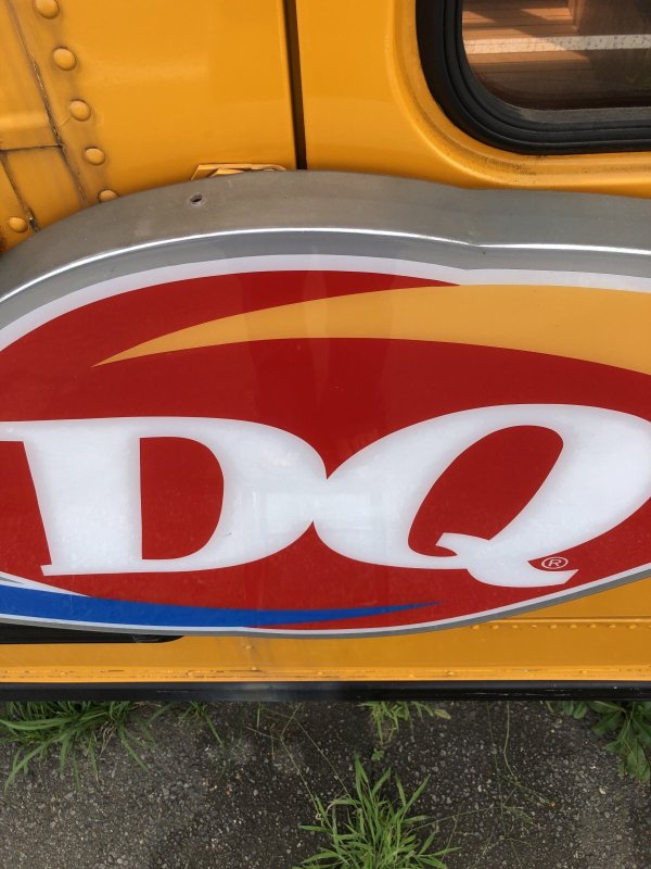 画像6: Dairy Queen Advertising Store Display DQ Logo Sign (A644)