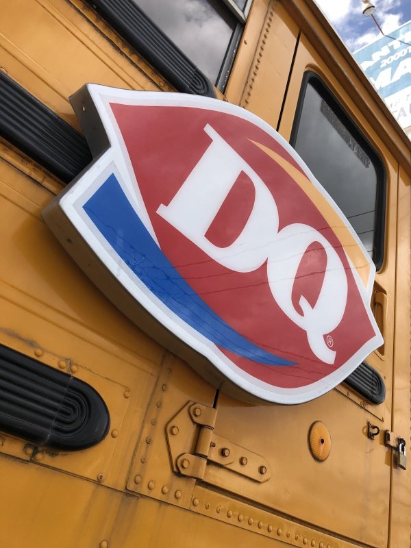 画像3: Dairy Queen Advertising Store Display DQ Logo Sign (A644)
