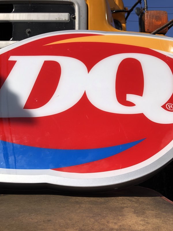 画像15: Dairy Queen Advertising Store Display DQ Logo Sign (A644)