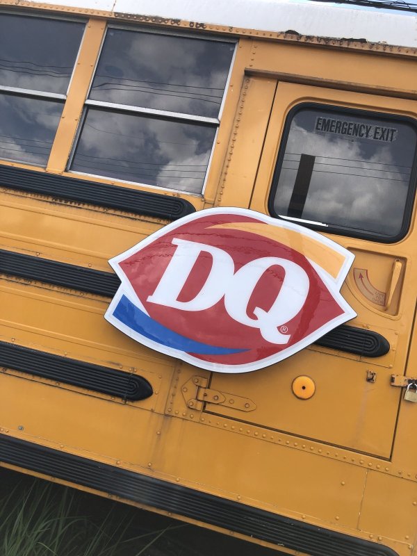 画像8: Dairy Queen Advertising Store Display DQ Logo Sign (A644)