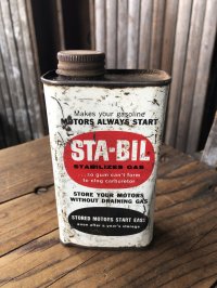 Vintage Oil Can STA-BIL Stabilizes Gas (A647)