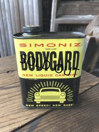 Vintage Wax Can SIMONIZ BODYGARD (A648)