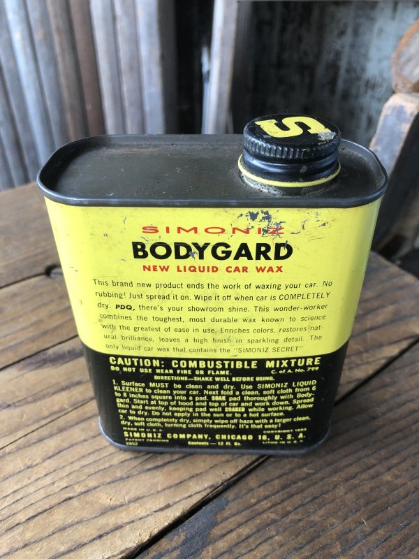 画像3: Vintage Wax Can SIMONIZ BODYGARD (A648)