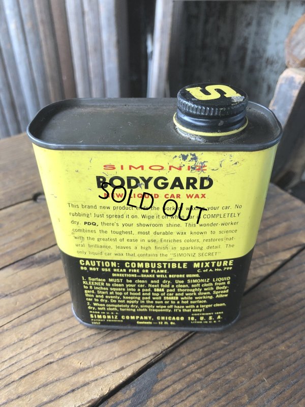 画像3: Vintage Wax Can SIMONIZ BODYGARD (A648)