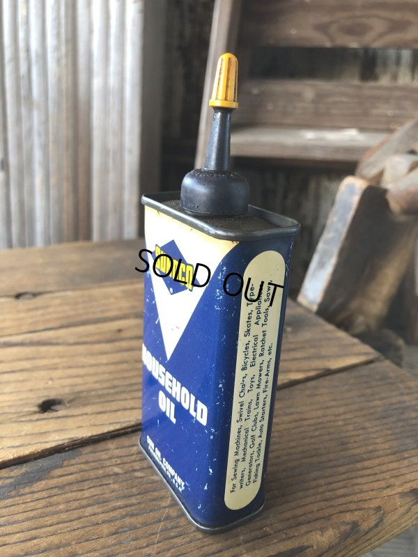画像4: Vintage Oil Can SUNOCO Household Oil (A654)
