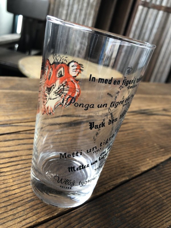 画像2: Vintage Exxon Esso Tiger Advertising Drinking Glass (A661) 
