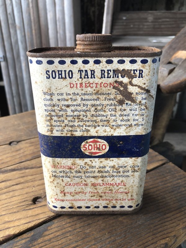 画像3: Vintage Oil Can SOHIO TAR REMOVER (A657)