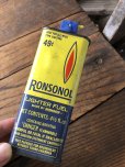 画像5: Vintage Oil Can RONSONOL Lighter Fuel (A655) (5)
