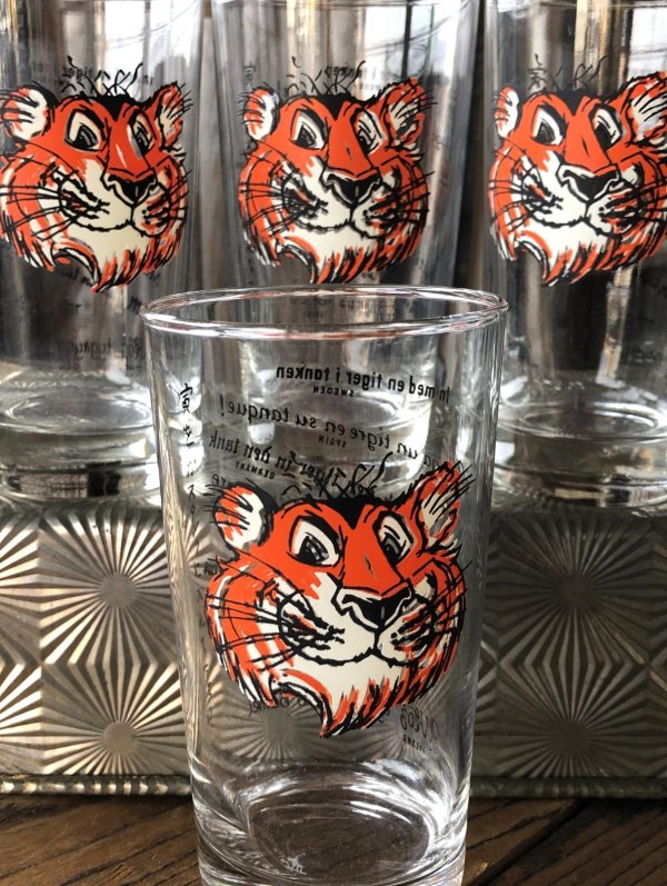 画像8: Vintage Exxon Esso Tiger Advertising Drinking Glass (A663) 