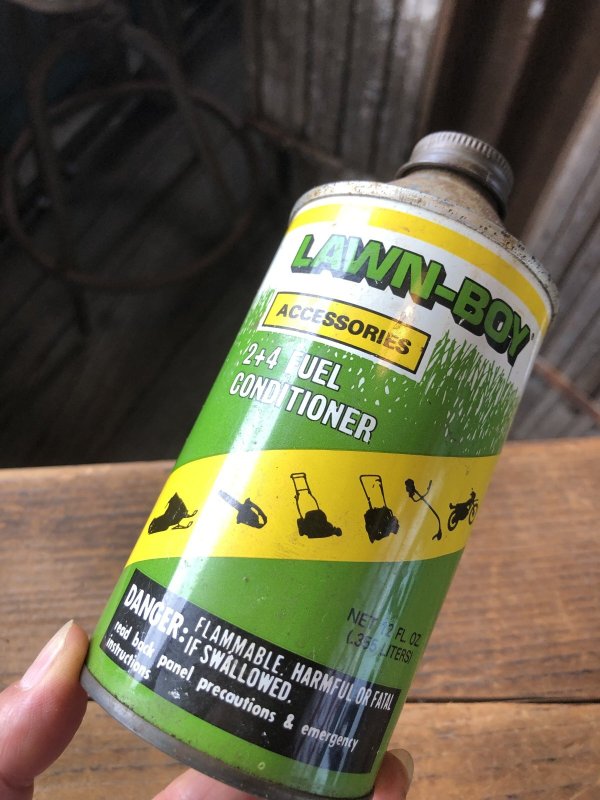 画像5: Vintage Oil Can LAWN-BOY 2+4 Fuel Conditioner (A658)
