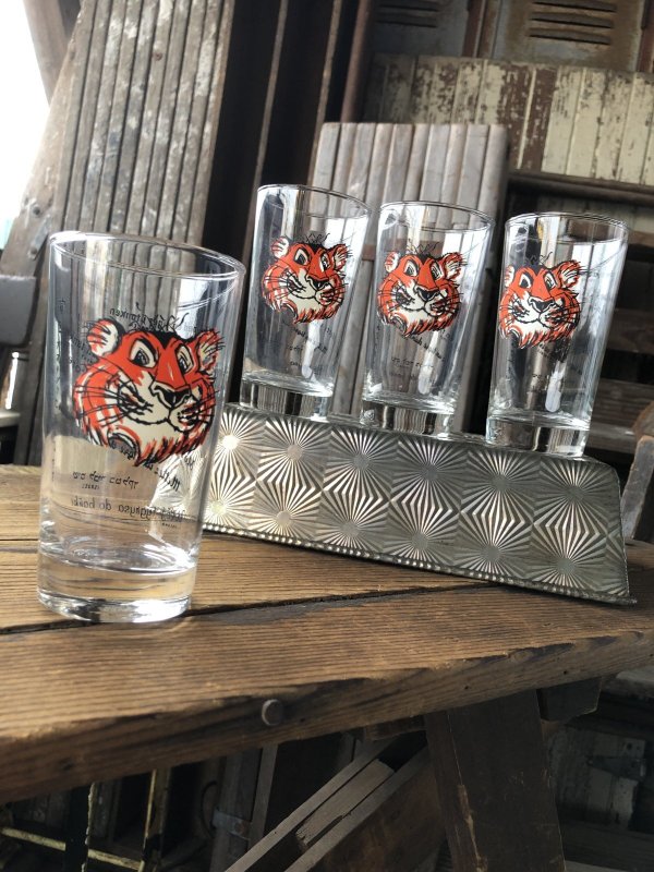 画像8: Vintage Exxon Esso Tiger Advertising Drinking Glass (A662) 