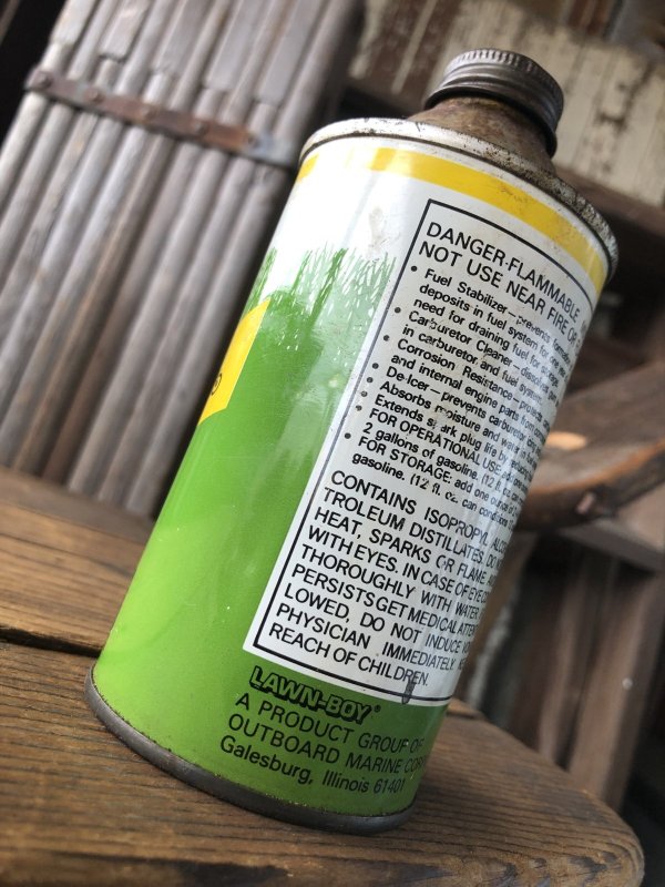 画像2: Vintage Oil Can LAWN-BOY 2+4 Fuel Conditioner (A658)
