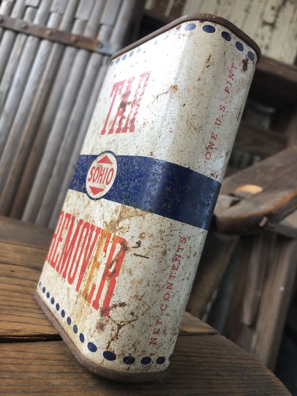 画像2: Vintage Oil Can SOHIO TAR REMOVER (A657)