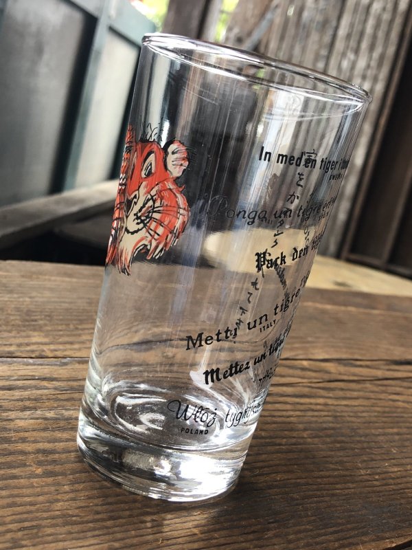 画像2: Vintage Exxon Esso Tiger Advertising Drinking Glass (A660) 