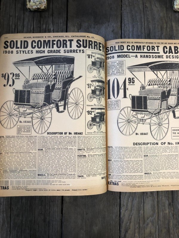 画像11: Vintage 1908 Sears Roebuck Catalog N0. 117 (A666)