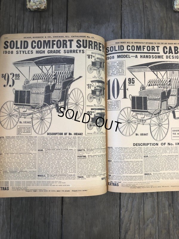 画像11: Vintage 1908 Sears Roebuck Catalog N0. 117 (A666)