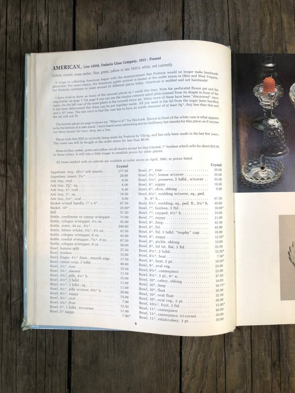 画像9: Vintage Elegant Glassware of the Depression Era by Gene Florence Collector Book (A667)