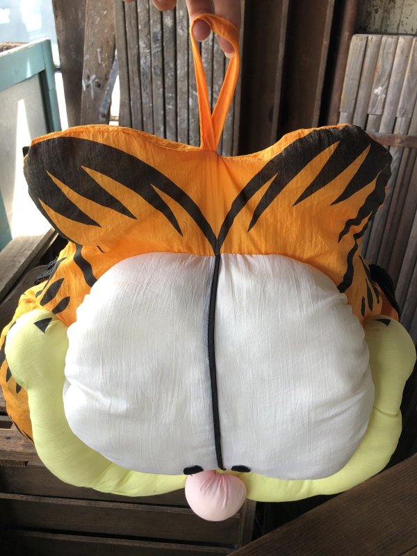 画像9: 90s Play by Play Garfield the Cat Face Plush Pillow (A674)