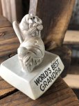 画像2: 70s Vintage Message Doll WORLD BEST GRANDPA (A676) (2)