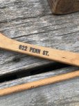 画像4: Vintage USA Advertising Wood Hanger Croll&Keck (A688) (4)