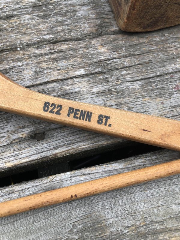 画像4: Vintage USA Advertising Wood Hanger Croll&Keck (A688)