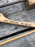 画像4: Vintage USA Advertising Wood Hanger HOTEL STAR (A692) (4)