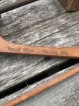 画像4: Vintage USA Advertising Wood Hanger THE UNITED WOOLEN (A689) (4)