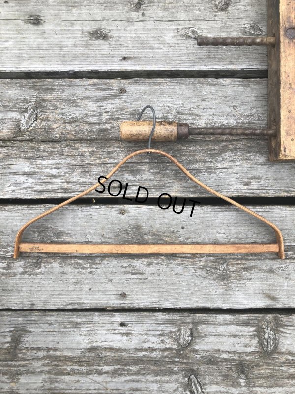 画像1: Vintage USA Advertising Wood Hanger Mrs.G.O.Keller,Inc (A680)