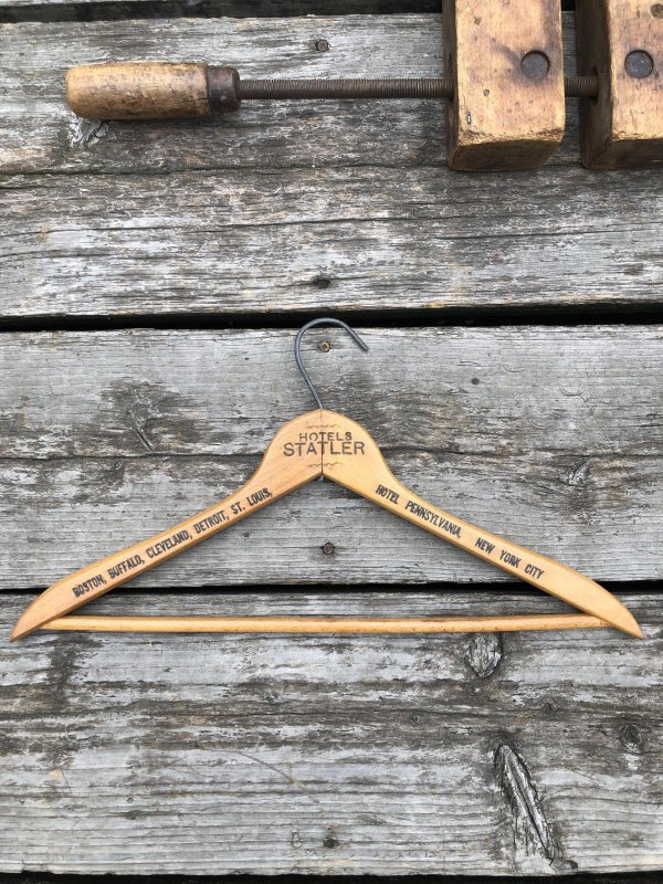 画像5: Vintage USA Advertising Wood Hanger HOTEL STAR (A692)