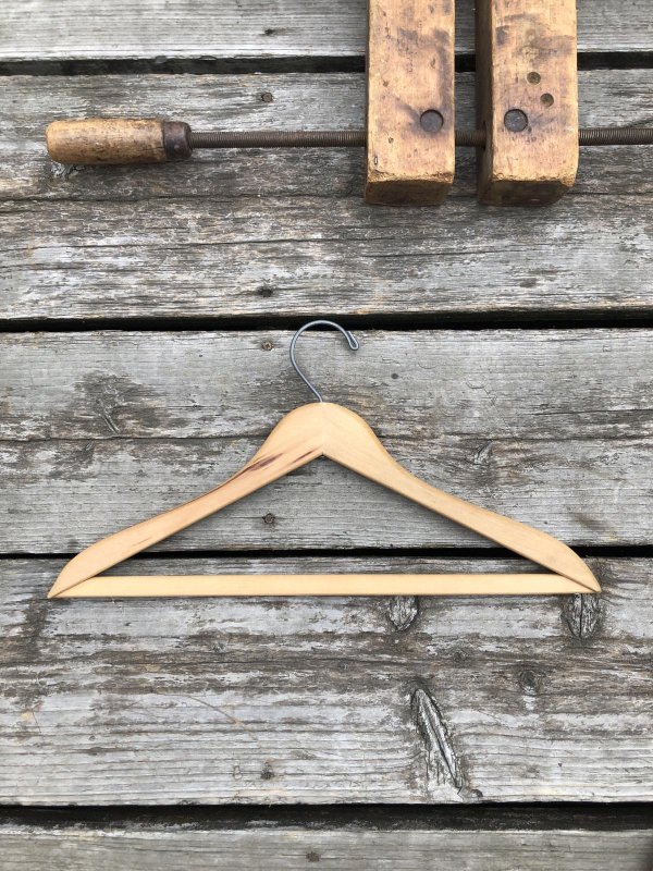 画像5: Vintage USA Advertising Wood Hanger THE HOMESTED R (A699)