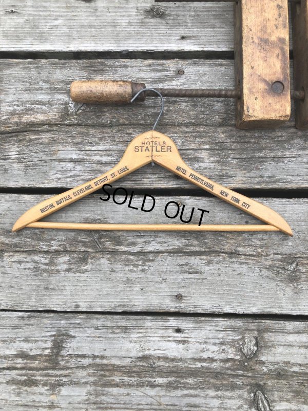 画像1: Vintage USA Advertising Wood Hanger HOTEL STAR (A692)