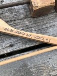 画像4: Vintage USA Advertising Wood Hanger B&B CLOTHES SHOP (A691) (4)