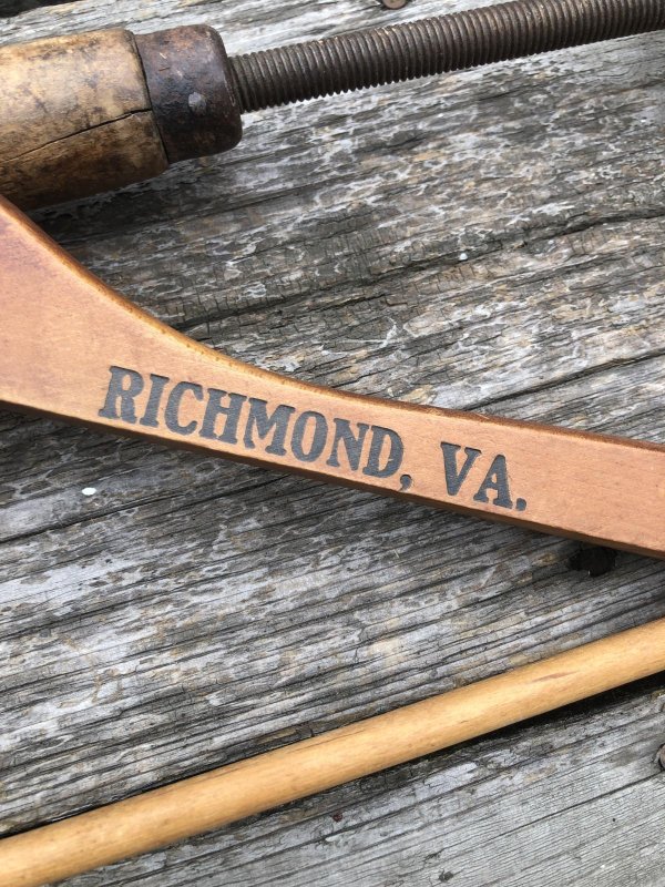 画像4: Vintage USA Advertising Wood Hanger THE JEFFERSON (A685)
