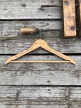 画像1: Vintage USA Advertising Wood Hanger ROGERS CLOTHES (A697) (1)