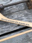 画像4: Vintage USA Advertising Wood Hanger B&B CLOTHES SHOP (A695) (4)